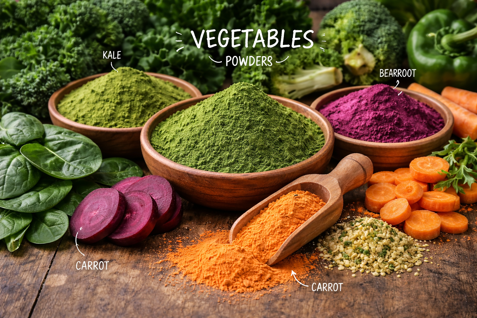 Vegetables Powders