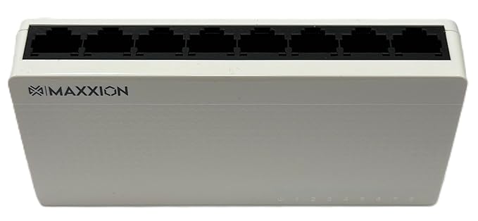 Maxxion 8 port Gigabit Network Switch