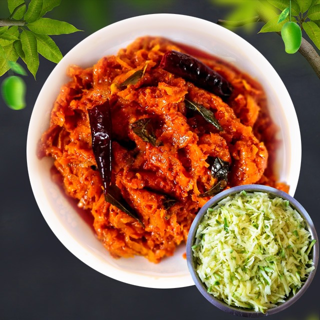 Mango Thurumu (Grated) Pickle