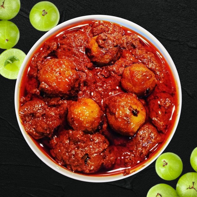 Amla Pickle (Usirikaya)