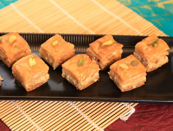 Almond Square Baklawa