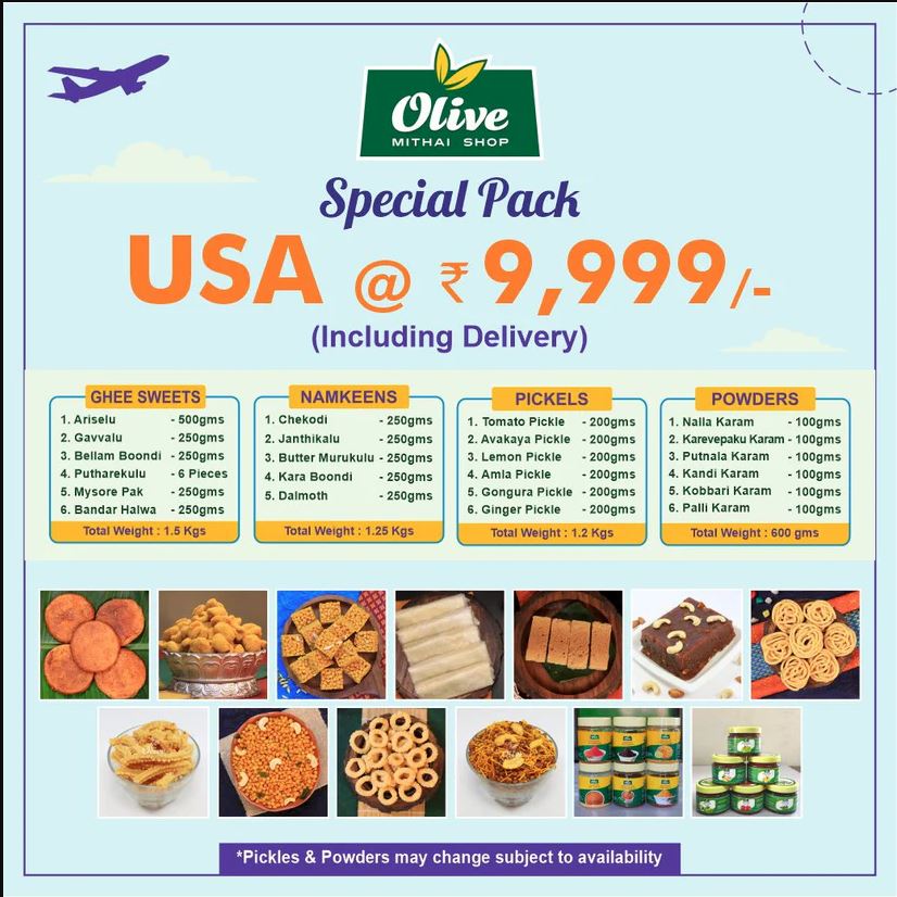 Olive Special pack for International