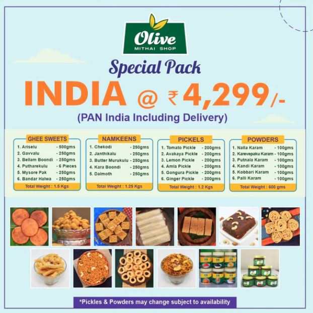 Olive Special Pack for Pan India