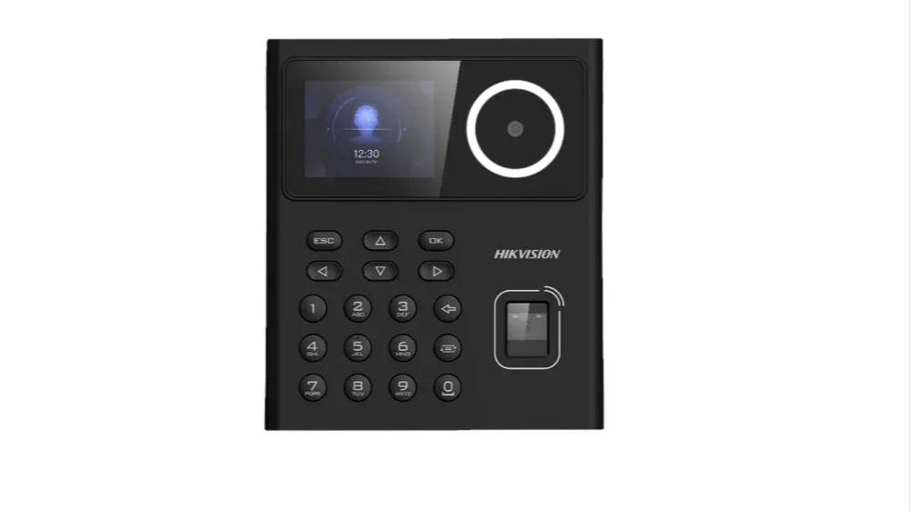 Hikvision DS-K1T320EFWX Face Recognition Terminal | Access Control & Time Attendance System | 2.4-Inch LCD Display | White Light | Wi-Fi | Supports EM Card, Face, Fingerprint and Pin