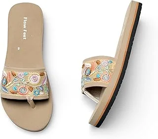 Women Soft Slippers | Comfortable Cushioned Lightweight Indoor & Outdoor Slippers | Anti-Slip Sole Daily Home Footwear | Stylish Casual Slip-On Slippers | Durable & Relaxing