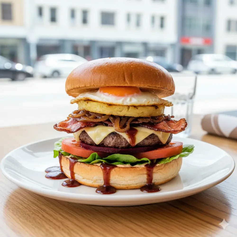 Steak Burger with LOT